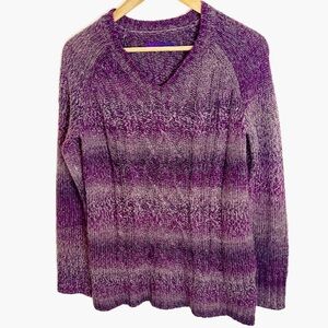 Prana Purple Ombre sweater M